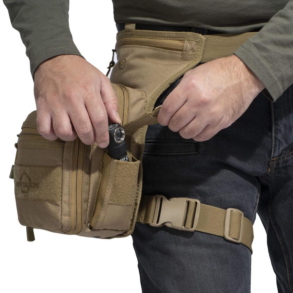 Köp Pentagon Max-S 2.0 Thigh Pouch - 3.7 Liter från TacNGear