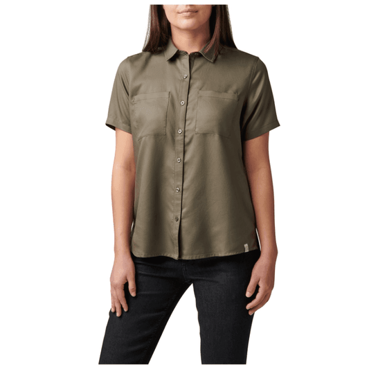5.11 Celia Short Sleeve Shirt (Skjortor) från 5.11 Tactical. Ranger GreenXS | TacNGear - Utrustning för polis och militär och outdoor.