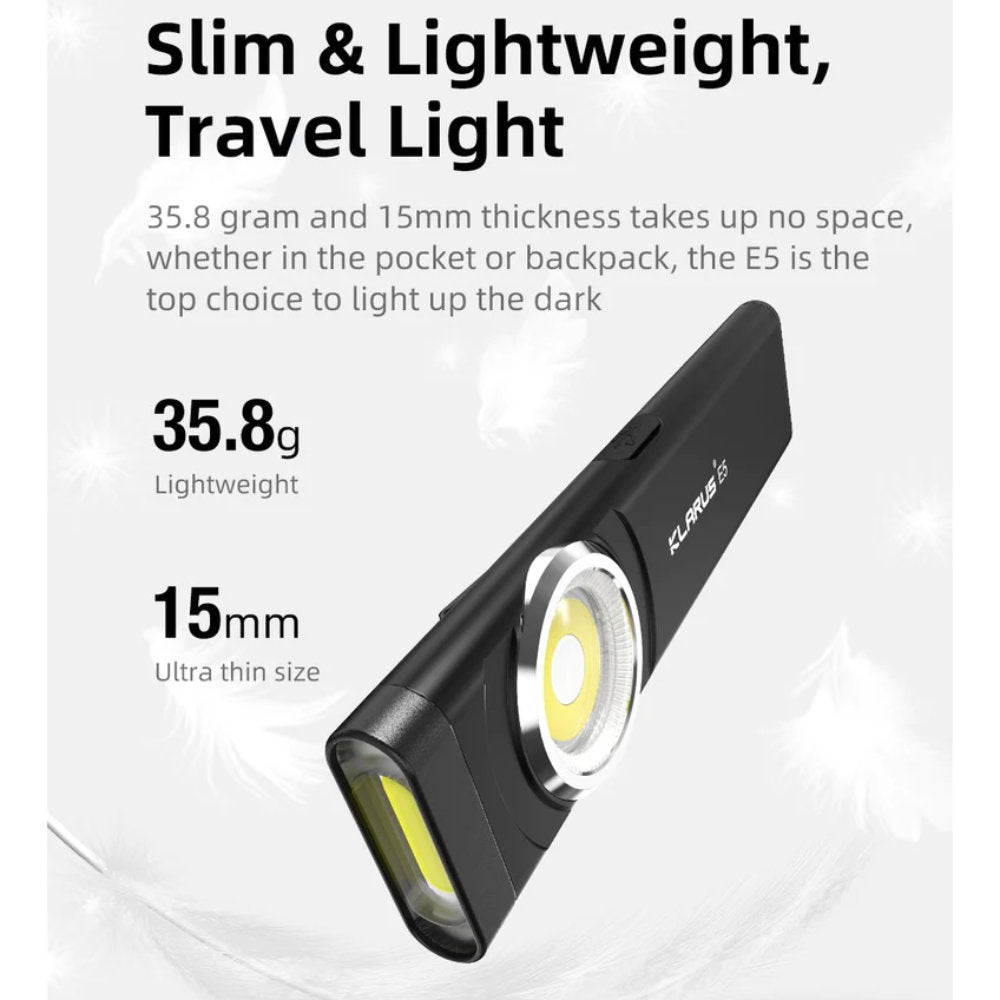 Klarus E5 - 470 lumen