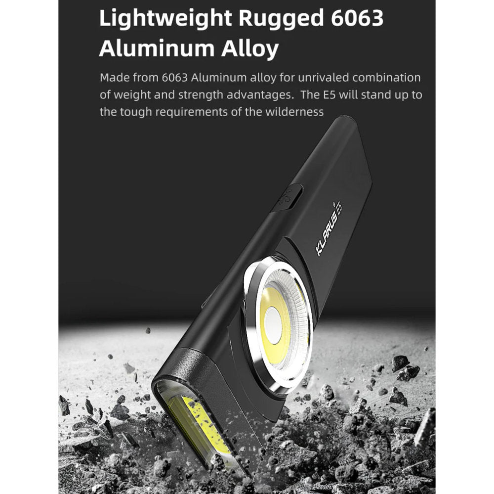 Klarus E5 - 470 lumen