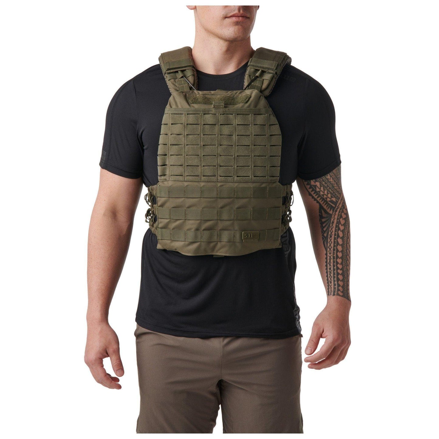 5.11 TacTec Plate Carrier (Skyddsvästar etc.) från 5.11 Tactical. Ranger Green | TacNGear - Utrustning för polis och militär och outdoor.