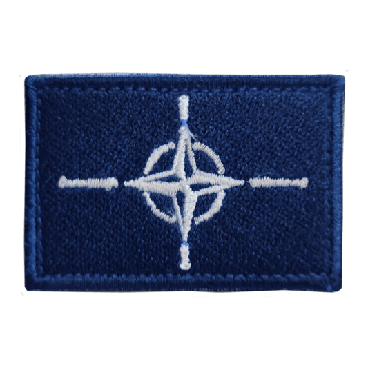Köp NATO Patch med kardborre 6x4 cm från TacNGear