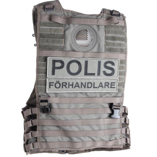SnigelDesign POLIS märke, Stort -12 (Märken) från SnigelDesign. | TacNGear - Utrustning för polis och militär och outdoor.
