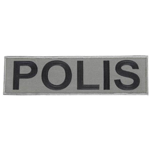 SnigelDesign POLIS märke, Stort -12 (Märken) från SnigelDesign. | TacNGear - Utrustning för polis och militär och outdoor.