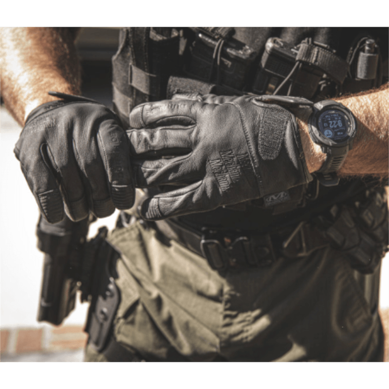 Köp Mechanix Wear Leather Needlestick Law Enforcement från TacNGear