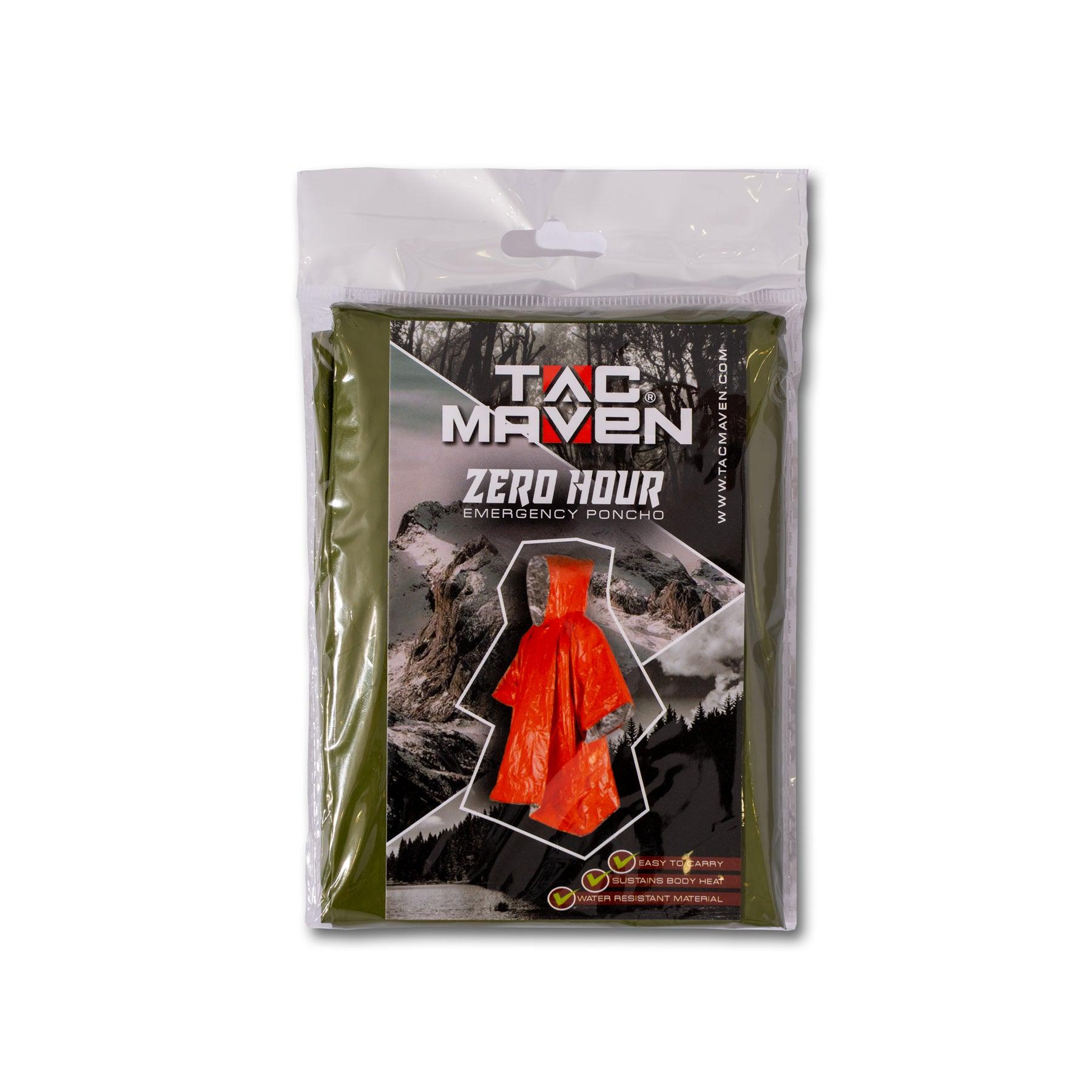 Köp Tac Maven Zero Hour Emergency Poncho från TacNGear