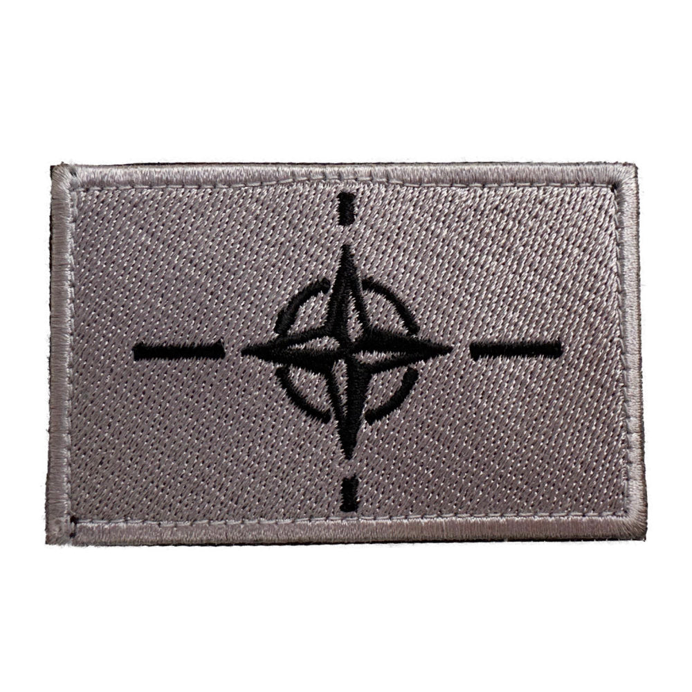 NATO Patch med kardborre 8x5 cm