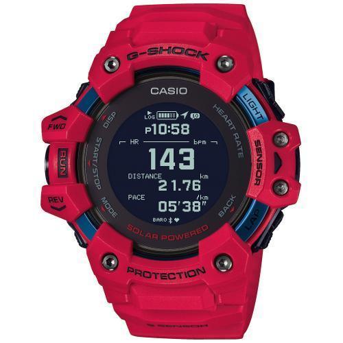 Casio G-Shock G-SQUAD HR Bluetooth Smart (Casio klocka) från Casio. Röd | TacNGear - Utrustning för polis och militär och outdoor.
