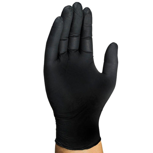 Köp Mechanix 6 MIL Heavy Duty Black Nitrile Gloves - 100 st från TacNGear