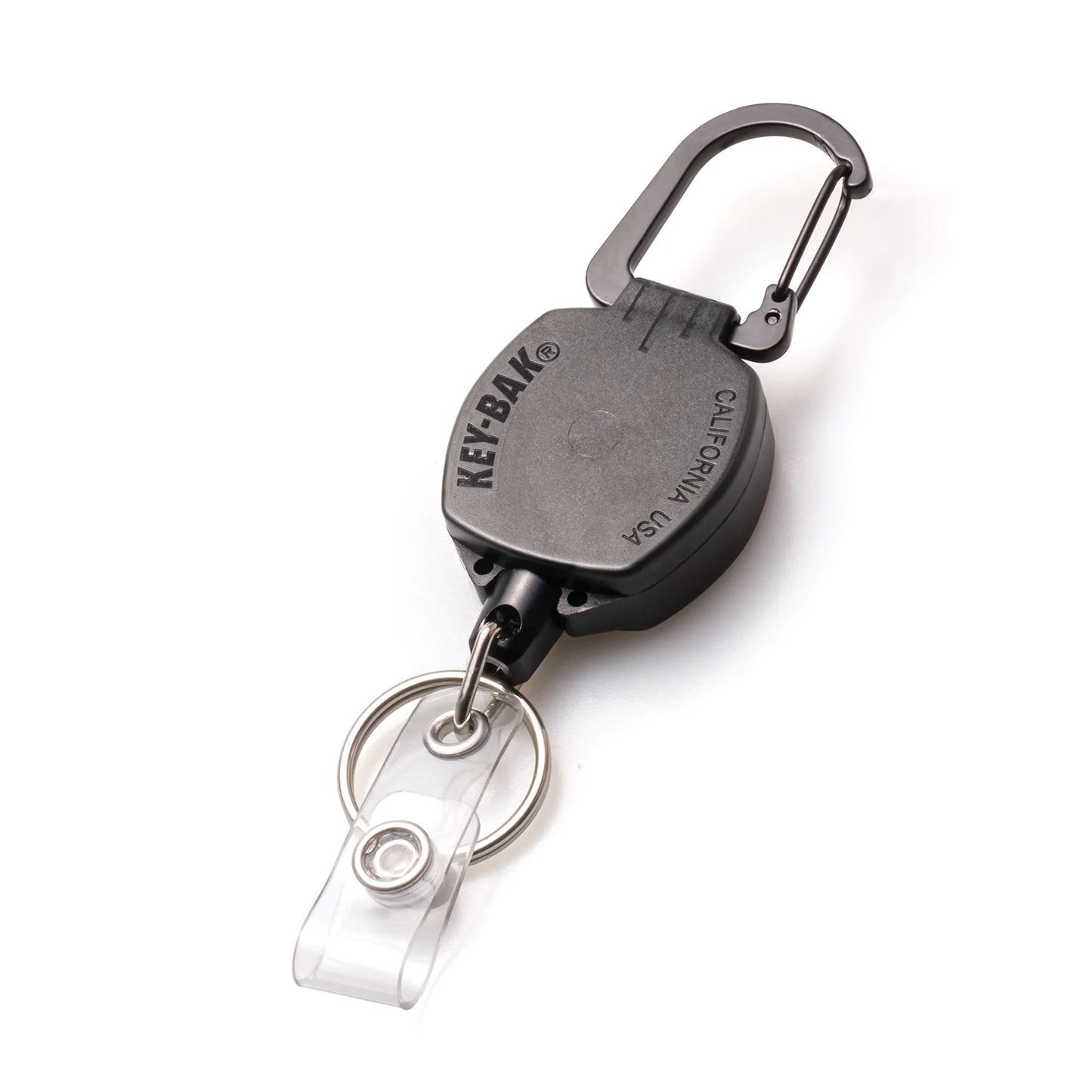 Key-Bak Sidekick Jojo för id kort / nycklar, med karbinhake - 60 cm