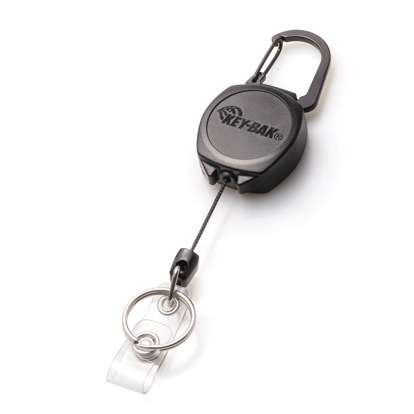 Key-Bak Sidekick Jojo för id kort / nycklar, med karbinhake - 60 cm