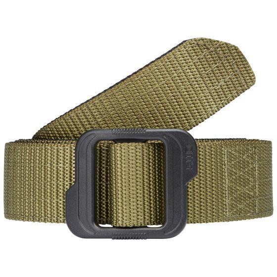 5.11 1.5" Double Duty TDU Belt (Bälten & Hängslen) från 5.11 Tactical. Svart / TDU GreenS | TacNGear - Utrustning för polis och militär och outdoor.