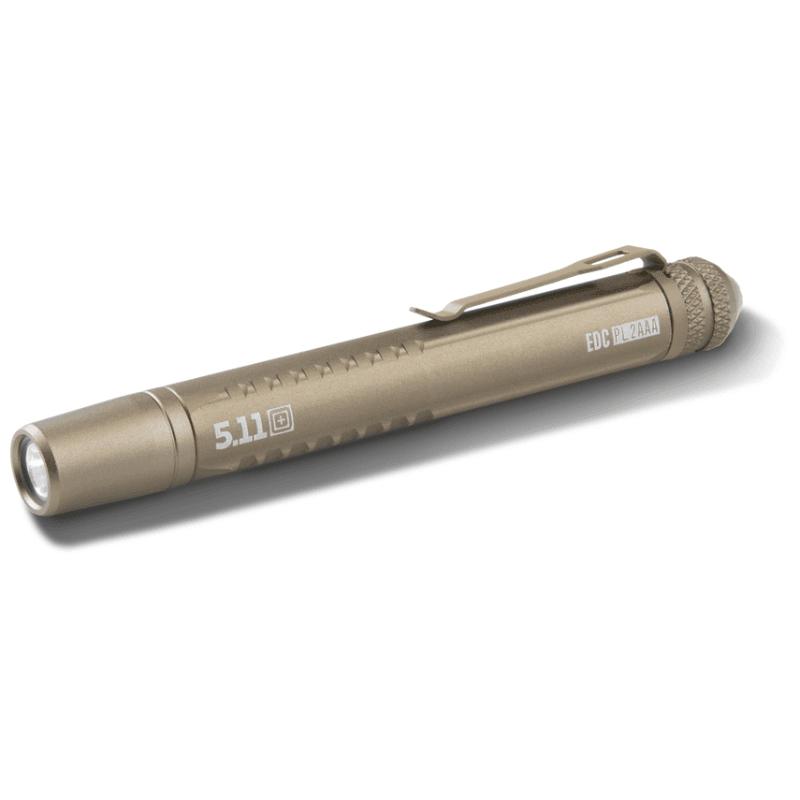 5.11 EDC PL 2AAA Flashlight (Ficklampor) från 5.11 Tactical. Sandstone | TacNGear - Utrustning för polis och militär och outdoor.