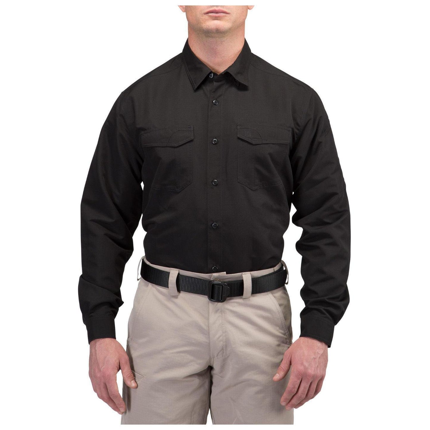5.11 Fast-Tac Long Sleeve Shirt (Jackor & Tröjor) från 5.11 Tactical. SvartS | TacNGear - Utrustning för polis och militär och outdoor.