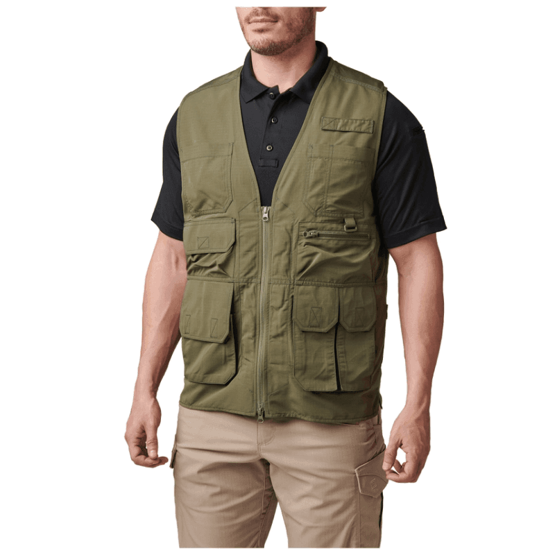 5.11 Fast-Tac Vest (Jackor & Tröjor) från 5.11 Tactical. Ranger GreenS | TacNGear - Utrustning för polis och militär och outdoor.