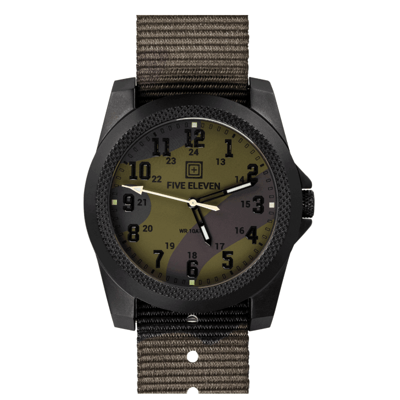 5.11 Pathfinder Watch (Klockor) från 5.11 Tactical. Black camo | TacNGear - Utrustning för polis och militär och outdoor.