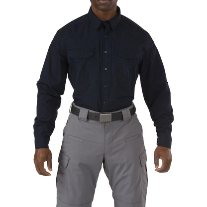 5.11 Stryke Long Sleeve Shirt (Jackor & Tröjor) från 5.11 Tactical. Dark NavyS - Regular | TacNGear - Utrustning för polis och militär och outdoor.