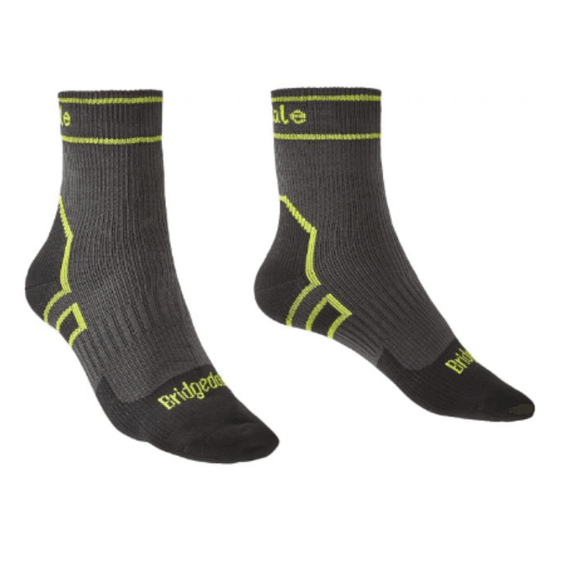 Bridgedale Stormsock - Light Weight Ankle (Strumpor) från Bridgedale. 36-39Svart/Lime | TacNGear - Utrustning för polis och militär och outdoor.