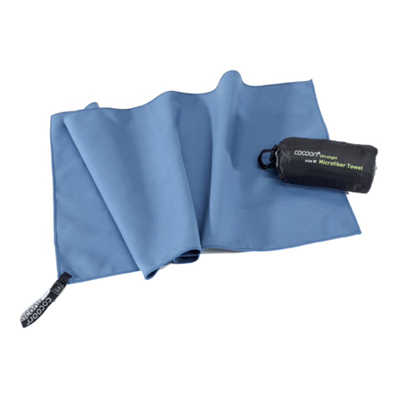 Cocoon Microfiber Towel Ultralight (Duschar & Handdukar) från Cocoon. Fjord BlueL | TacNGear - Utrustning för polis och militär och outdoor.