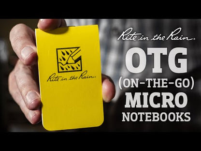 Rite in the Rain On-The-Go-Notebooks 971 - 6 pack