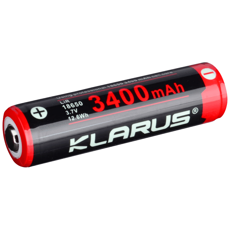 Klarus batteri 18650 3400mAh (Batterier) från Klarus. | TacNGear - Utrustning för polis och militär och outdoor.
