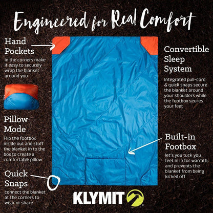 Klymit Versa Blanket (Sängtillbehör) från Klymit. | TacNGear - Utrustning för polis och militär och outdoor.