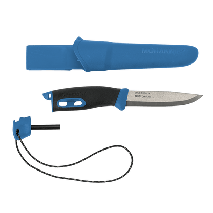 Morakniv Companion Spark (Knivar, Sågar & Yxor) från Morakniv. Blå | TacNGear - Utrustning för polis och militär och outdoor.