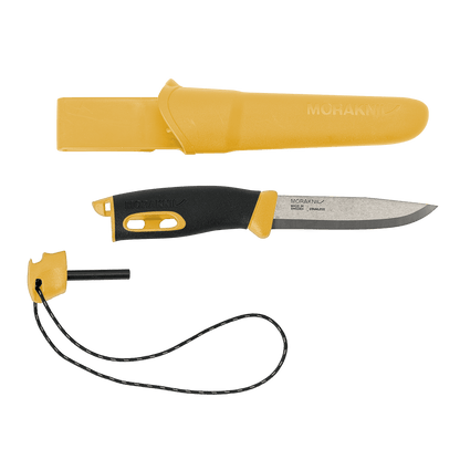 Morakniv Companion Spark (Knivar, Sågar & Yxor) från Morakniv. Gul | TacNGear - Utrustning för polis och militär och outdoor.
