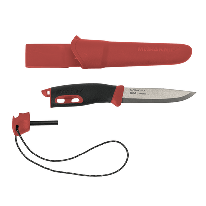 Morakniv Companion Spark (Knivar, Sågar & Yxor) från Morakniv. Röd | TacNGear - Utrustning för polis och militär och outdoor.