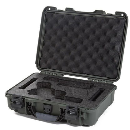Nanuk 910 2 UP Glock Pistol Case (Plastväskor) från Nanuk. Olive | TacNGear - Utrustning för polis och militär och outdoor.
