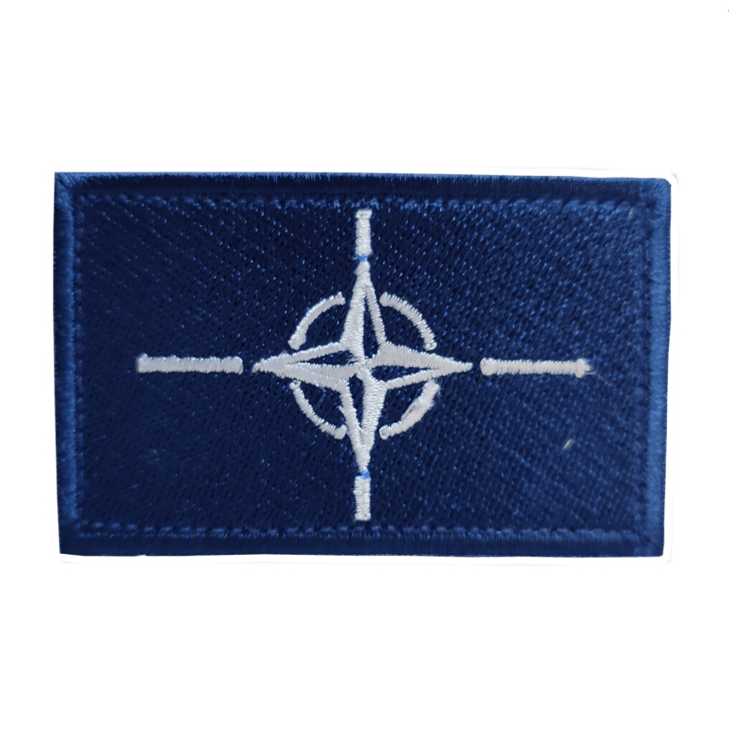 Köp NATO Patch med kardborre 8x5 cm från TacNGear