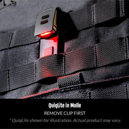 QuiqLiteX Blue/White LED - Rechargeable (Handsfree ficklampor) från QuiqLite. | TacNGear - Utrustning för polis och militär och outdoor.
