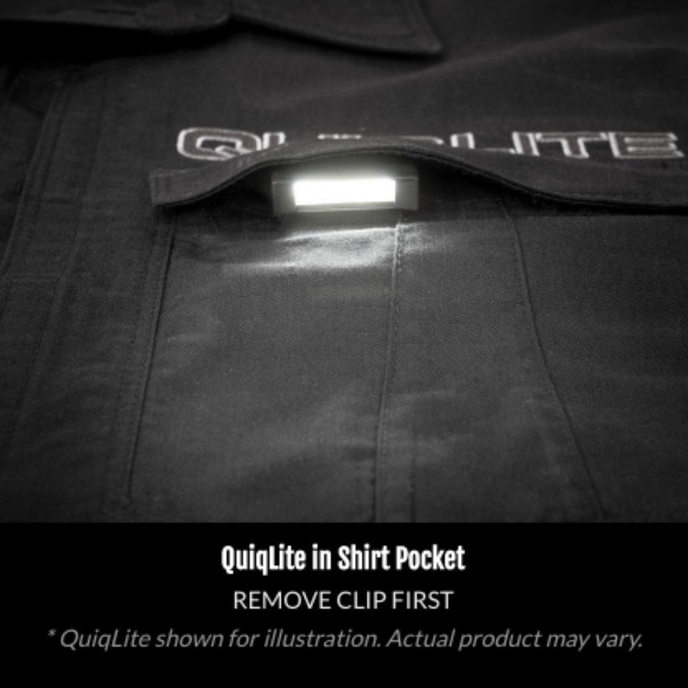 QuiqLiteX Red/White LED - Rechargeable (Handsfree ficklampor) från QuiqLite. | TacNGear - Utrustning för polis och militär och outdoor.