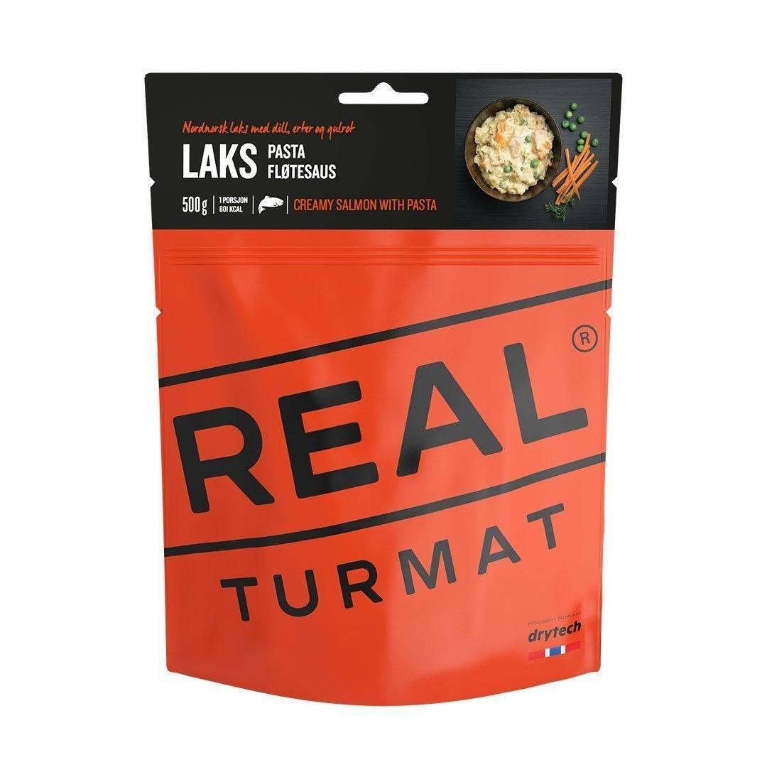 Real Turmat Laxgryta med pasta i krämig sås (Mat) från Real Turmat. | TacNGear - Utrustning för polis och militär och outdoor.