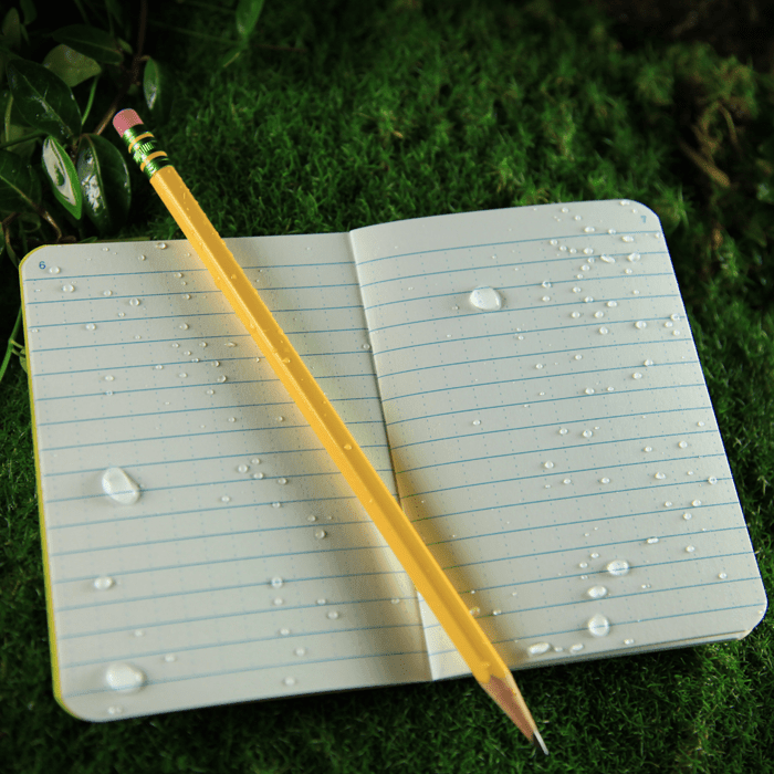 Rite in the Rain Mini-stapled Note book Yellow 3p (Anteckningsblock) från Rite in the Rain. | TacNGear - Utrustning för polis och militär och outdoor.