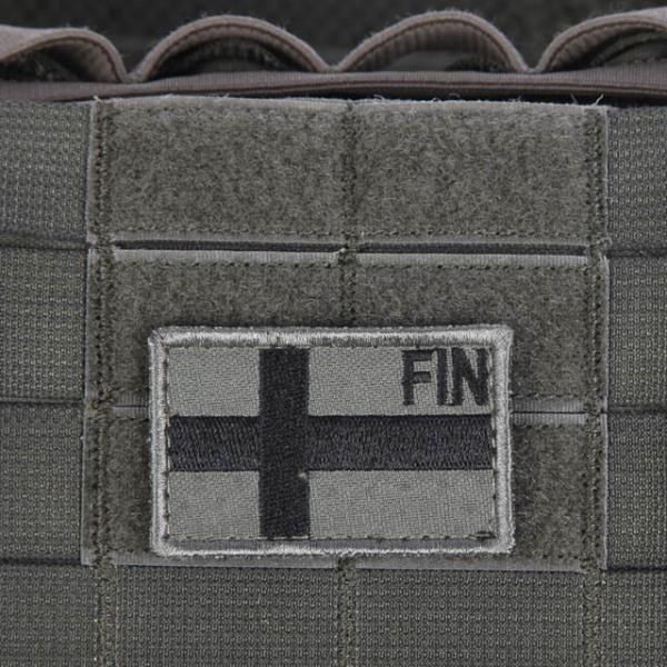 SnigelDesign Liten finsk flagga -12 (Märken) från SnigelDesign. | TacNGear - Utrustning för polis och militär och outdoor.