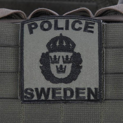 SnigelDesign POLICE-SWEDEN märke -12 (Märken) från SnigelDesign. | TacNGear - Utrustning för polis och militär och outdoor.