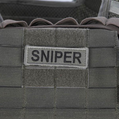 SnigelDesign SNIPER märke, Litet -12 (Märken) från SnigelDesign. | TacNGear - Utrustning för polis och militär och outdoor.