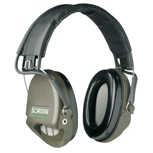 Sordin Supreme Basic AUX - Green (Hörselskydd) från Sordin. | TacNGear - Utrustning för polis och militär och outdoor.