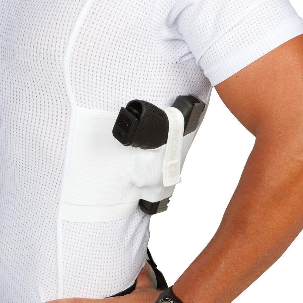 UnderTech Men's Concealed Carry V-Neck Coolux Shirt (Bärsystem) från UnderTech Undercover. | TacNGear - Utrustning för polis och militär och outdoor.